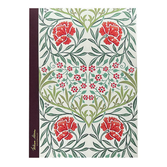 Anteckningsbok  Oxford Red William Morris