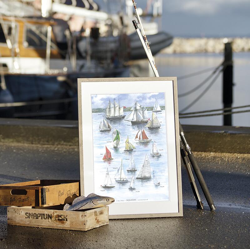 Poster Segelbåtar