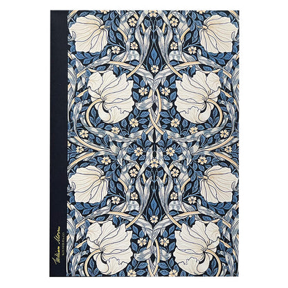 Anteckningsbok Pimpernel Dark Blue William Morris