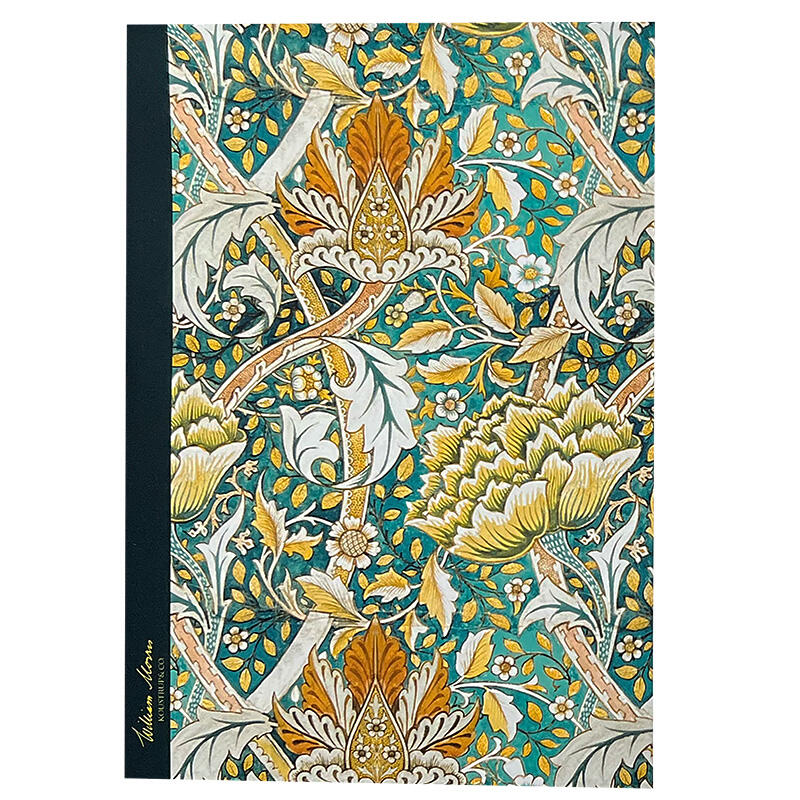 Anteckningsbok Windrush Green William Morris